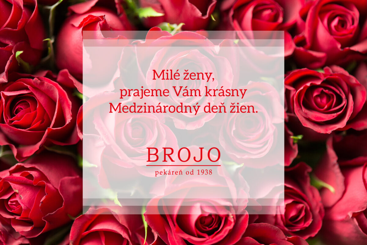 Potešili sme naše kolegyne: V Brojo si ženy skutočne vážimeKvet k MDŽ v Pekárni Brojo