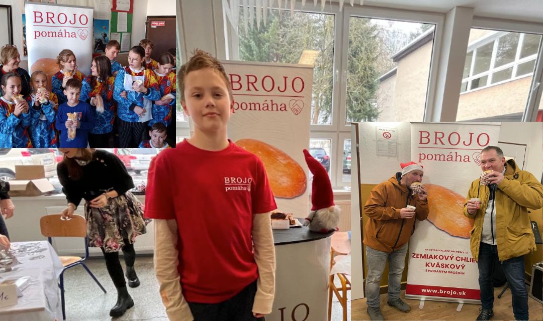Brojo pomáha: rok 2023 v znamení pomoci